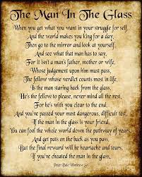 The Man In The Glass Poem 