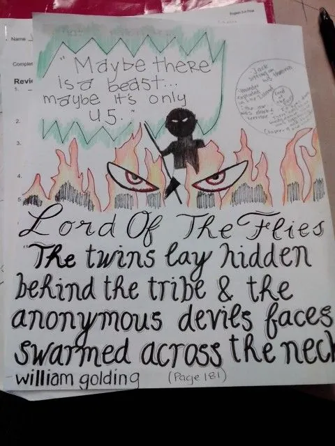 Mask In Lord of the Flies