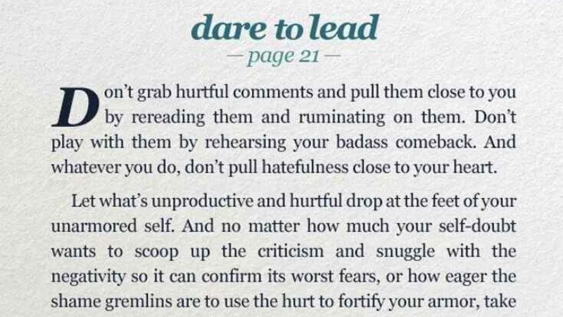 Dare to Lead Quotes